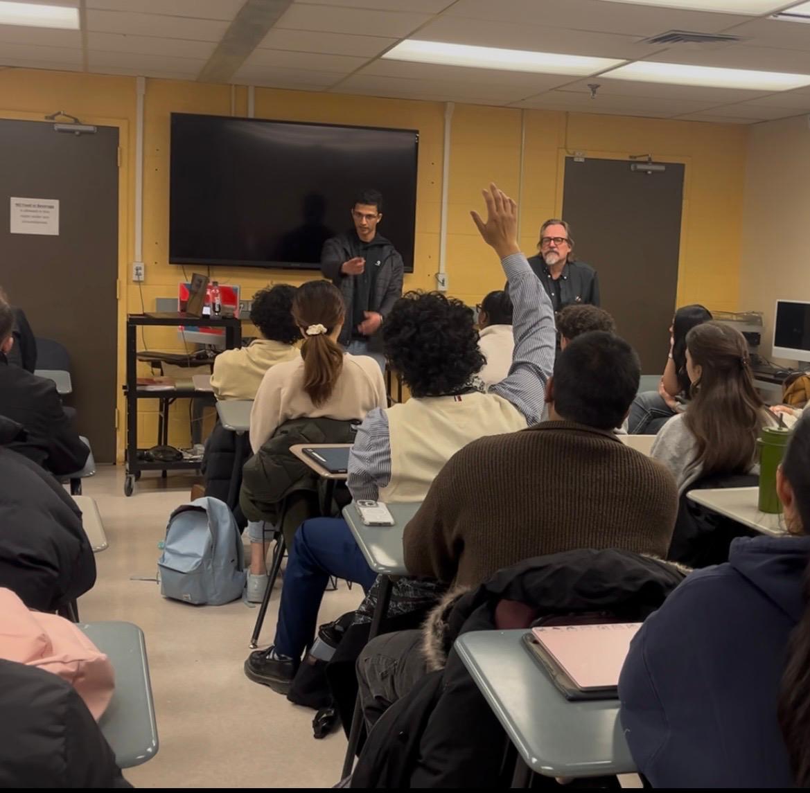 Classroom demo at Stony Brook University